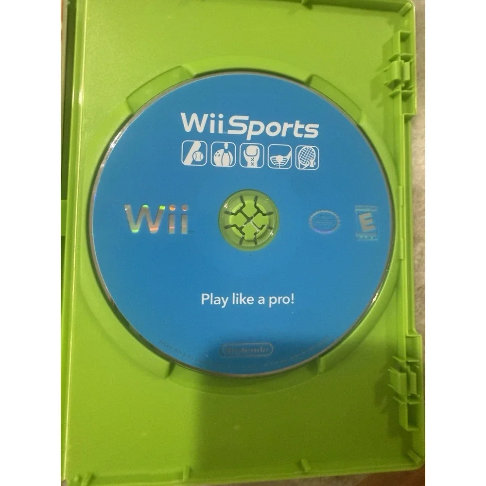Wii Sports Game Nintendo Wii Original Authentic Paper Sleeve And Game Disk